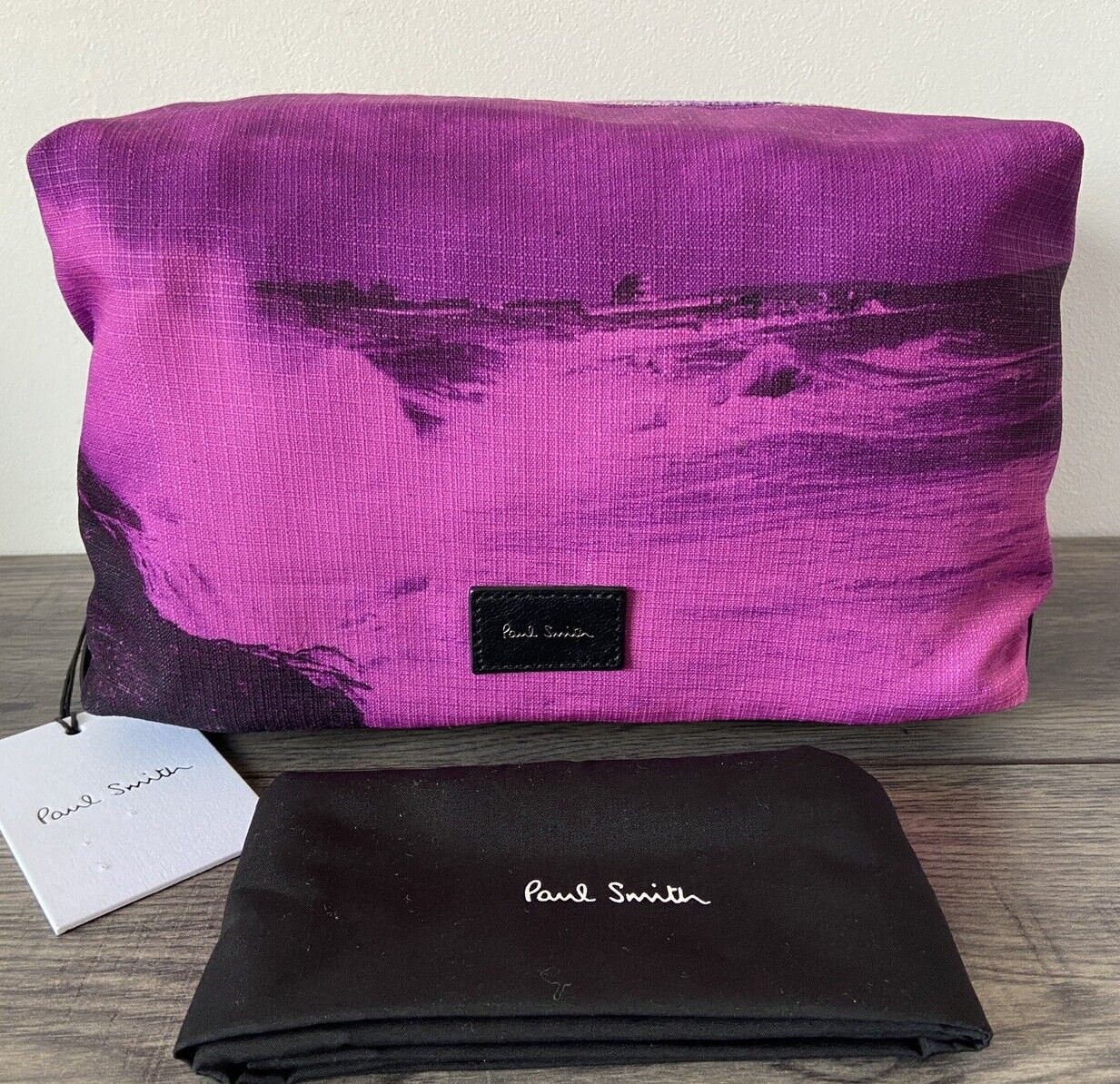 PAUL SMITH PAULS PHOTO PRINT TOILETRY WASHBAG BNWT