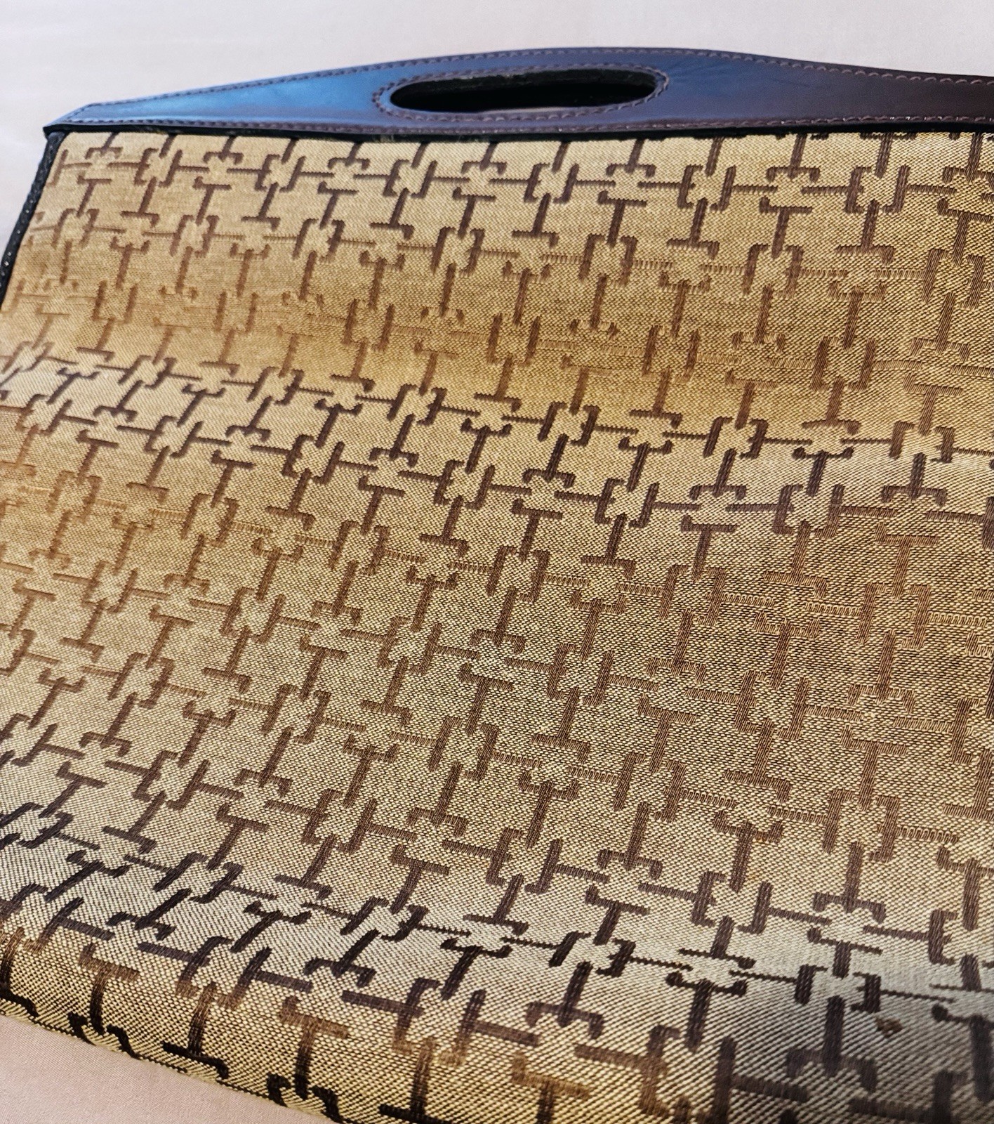 Vintage Thick Leather Briefcase — Harpel Florance style & quality-Handmade 🫶🏻