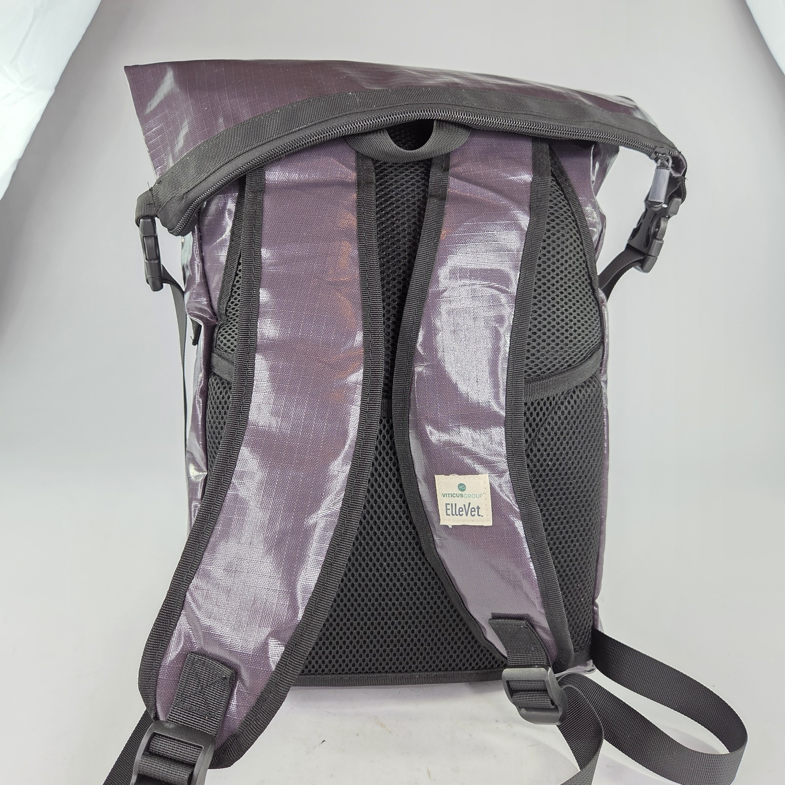 Ellevet Backpack Rucksack Gray 5 ​​gallons Roll-Top hiking travel sports Bags