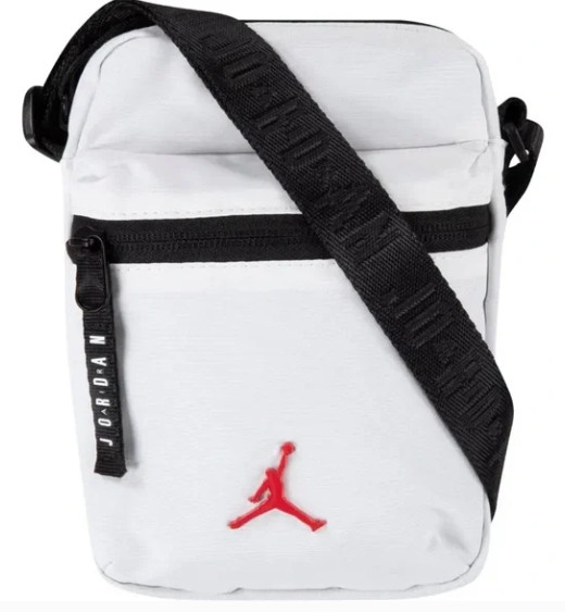 Nike Jordan Retro 11 Unisex Festival Bag Shoulder Crossbody Bag White 9A0631-001