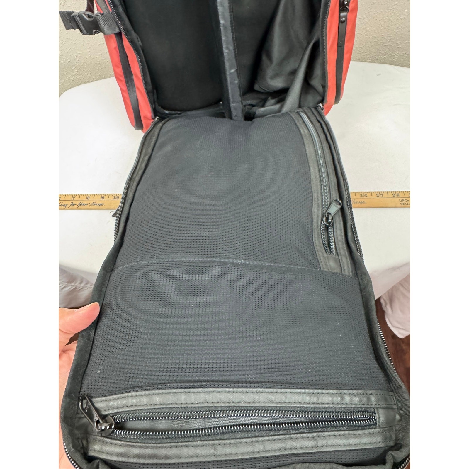 Gymshark X-Series 0.3 Backpack in Persimmon Red