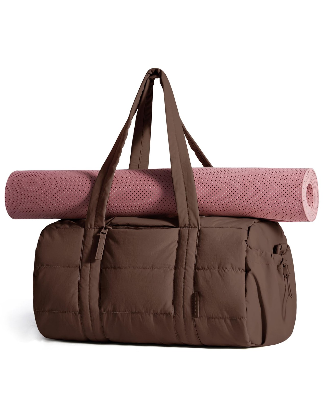 Puffy Gym Bag Yoga Mat Weekender Duffle Travel Sport Ultra Light 24L Wet Dry Poc
