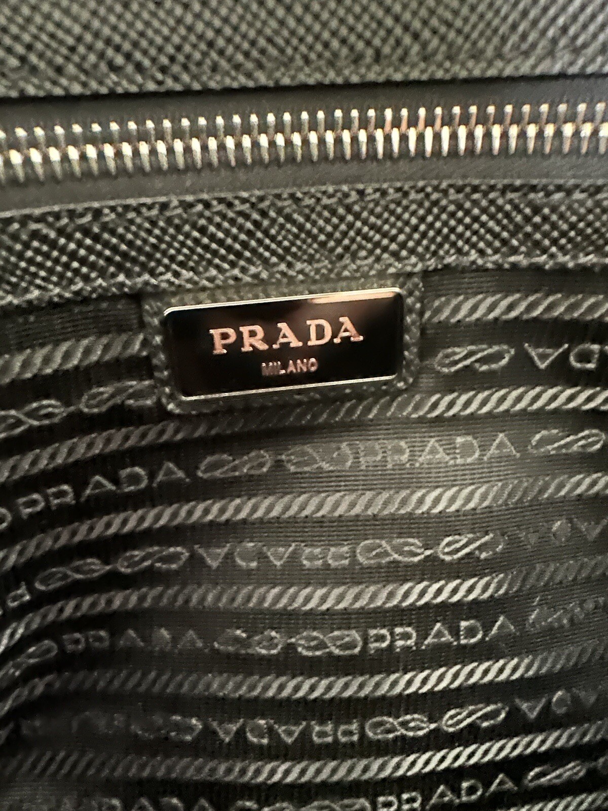 Prada Saffiano Leather Duffle Bag