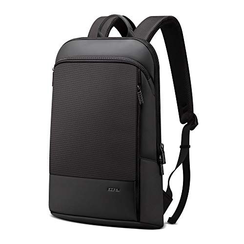 Super Slim Laptop Backpack Men Anti Theft Waterproof 15 inch Black1-15 Inch