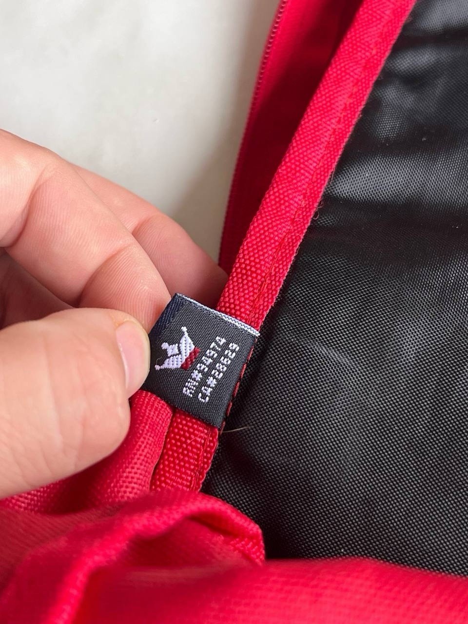Vintage 90s Stussy Backpack Red Double Logo Stussy Streetwear Y2K Skateboarding