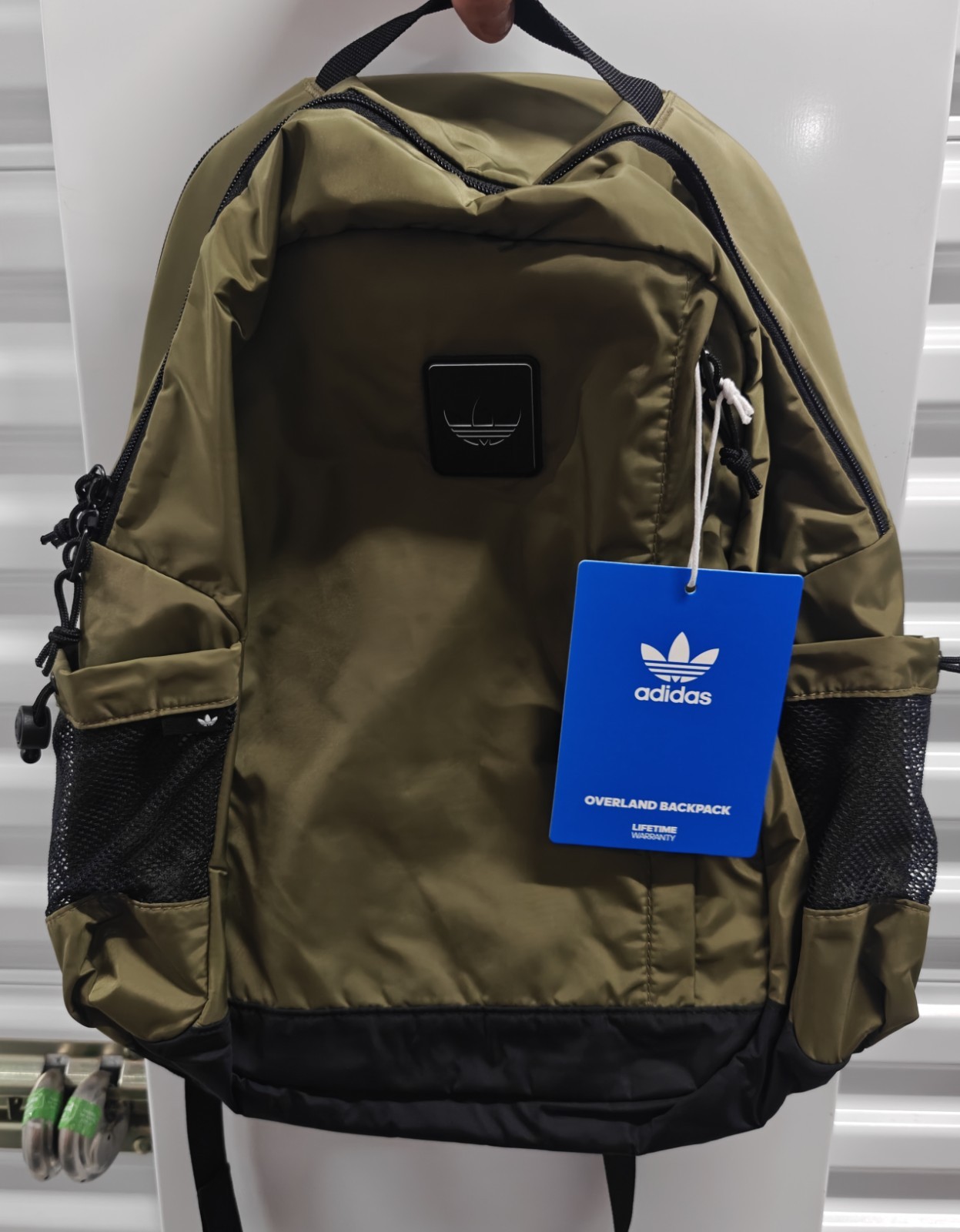 Adidas Overland Backpack Cardboard Dark Green