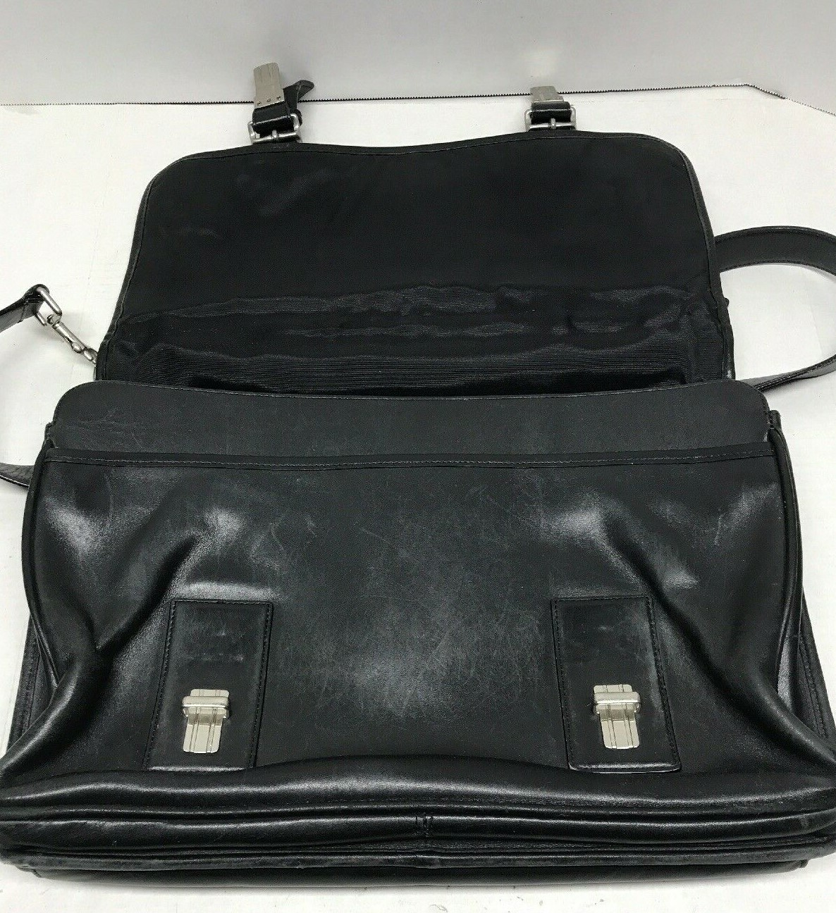 Coach Metropolitan Briefcase laptop Messenger bag black leather J053-6455