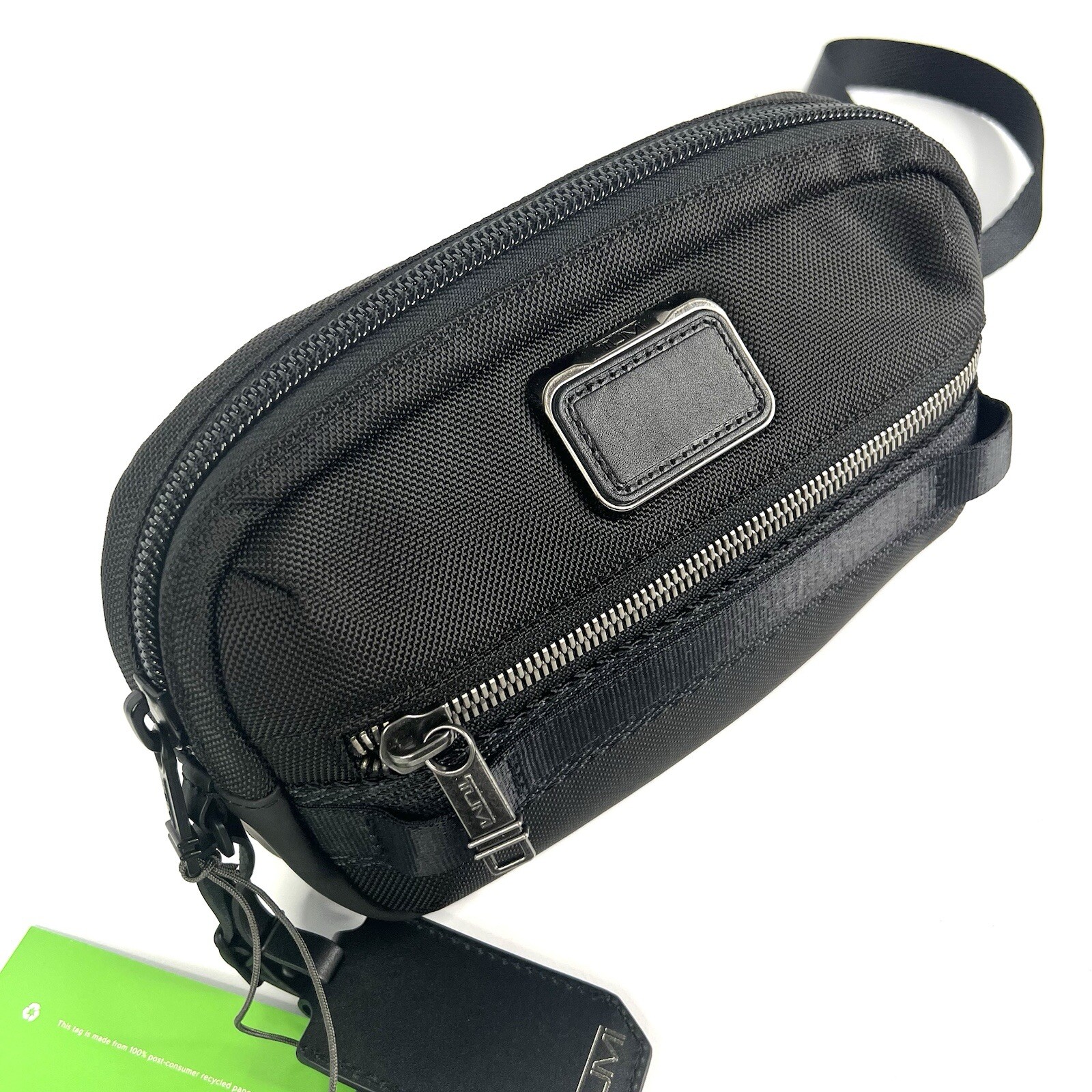 TUMI Recruit 3-In-1 Chest Pack, Waist Pack, Sling, Black Ballistic Nylon