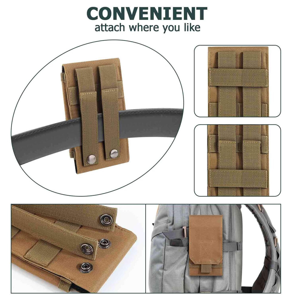 Universal Cell Phone Holster Vertical Carrying Belt Clip Case Pouch Cover Holder