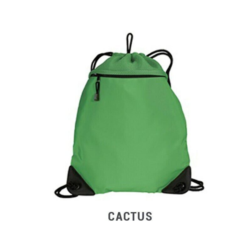 Port Authority Cinch Pack with Mesh Trim