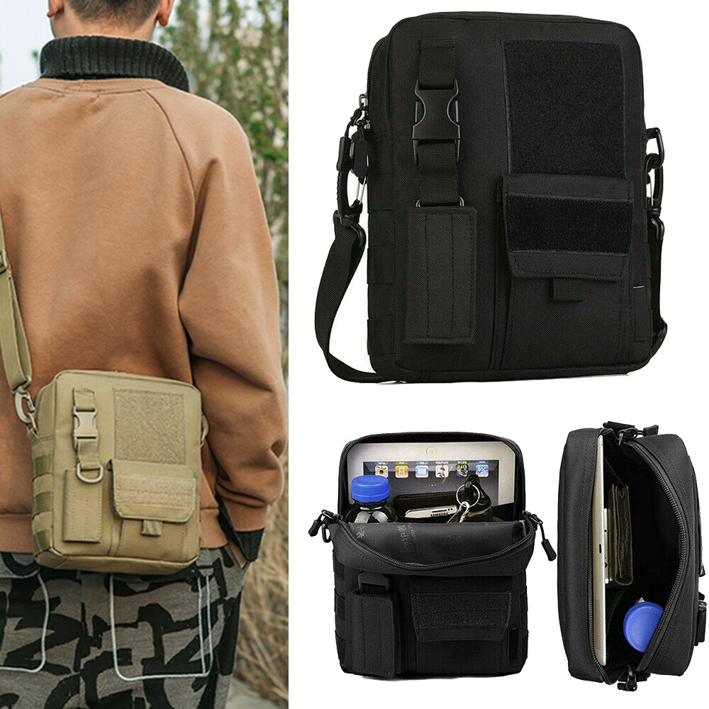 Molle Backpack Tactical Camo IPad Shoulder Bag Messenger Bag Outdoor Camping