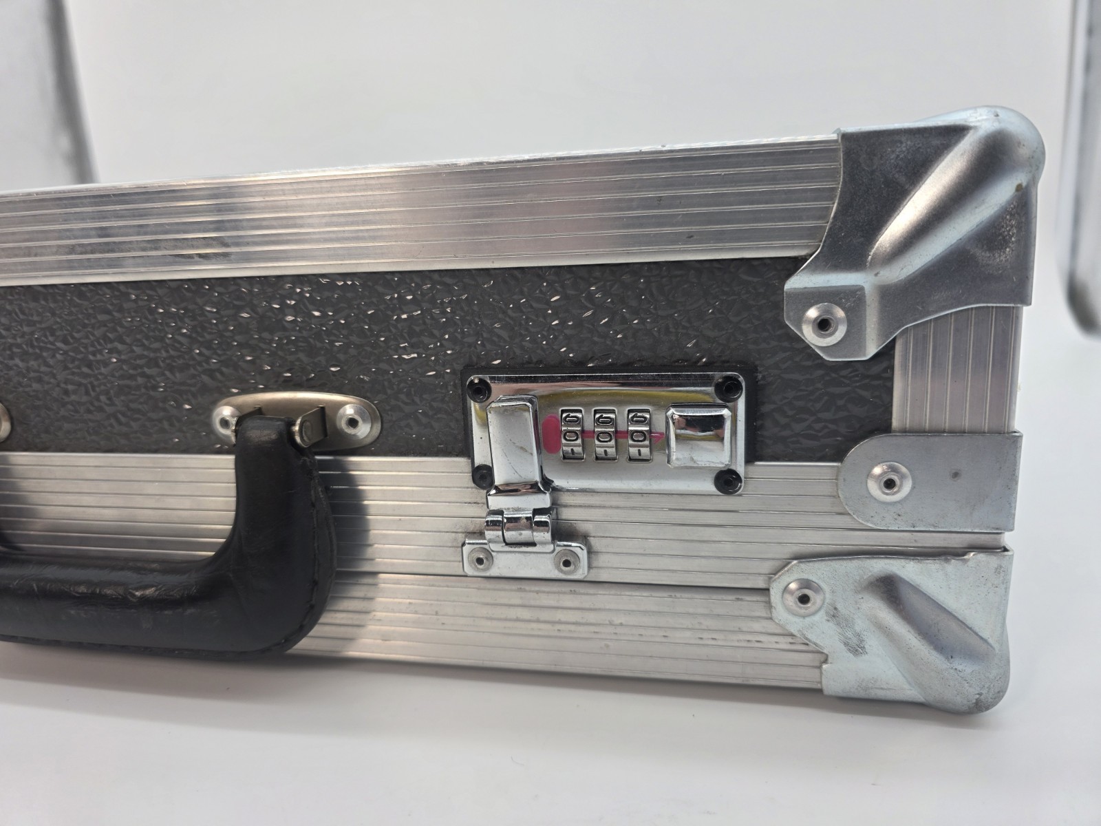 Star Case Briefcase Aluminum New/Light Wear From Storage, With File Pocket