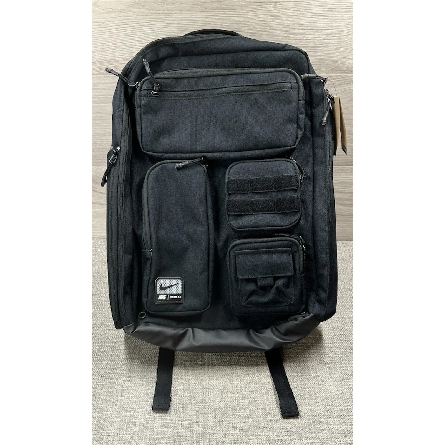 Nike Utility Elite 2.0 Backpack (37L) Black White Large New With Tags FN4173-010