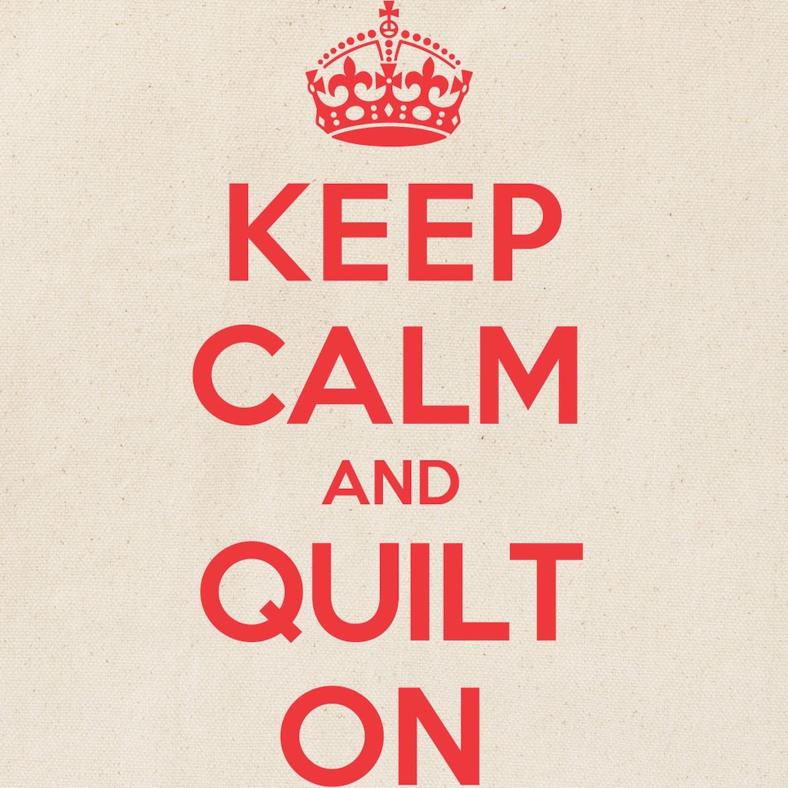 CafePress Keep Calm Quilt Tote Bag (655712751)
