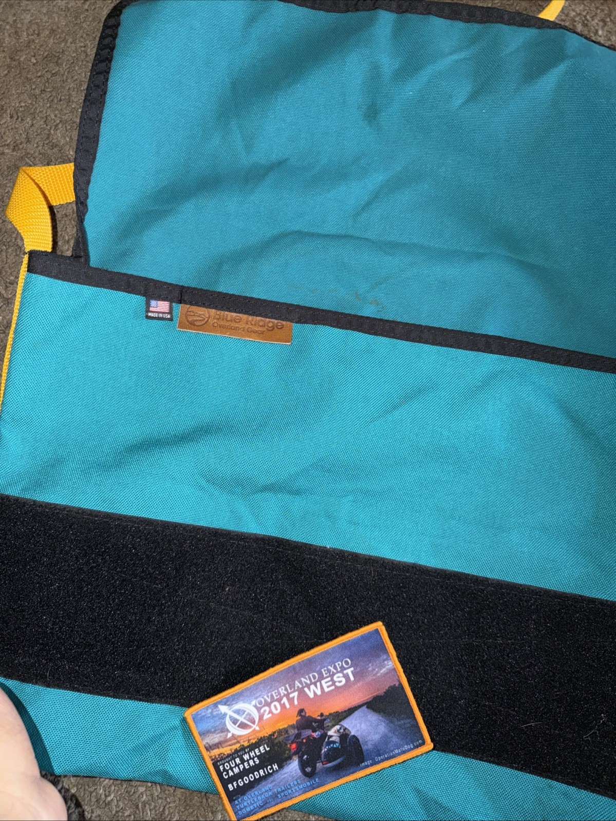 Blue Ridge Overland Messenger Bag Green Usa Made