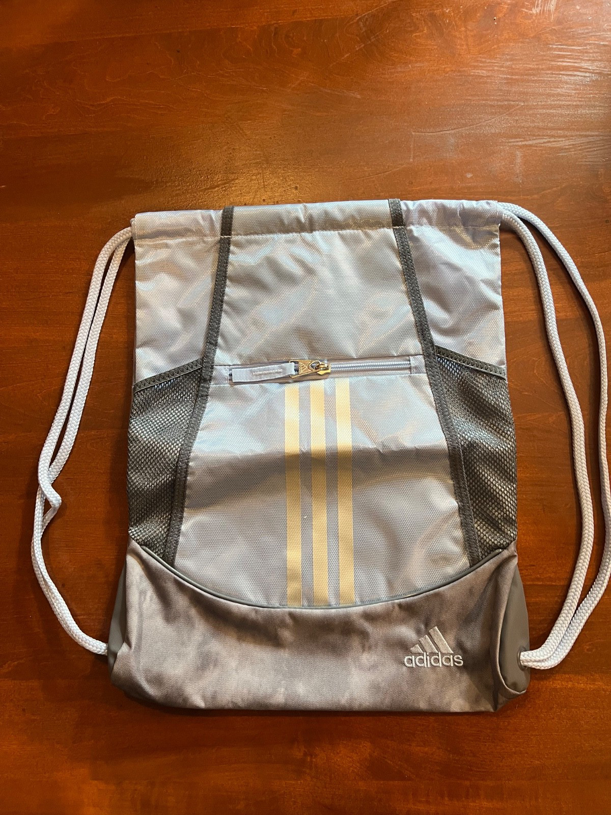 Unisex Adidas Lavendar and Gray Swag Bag