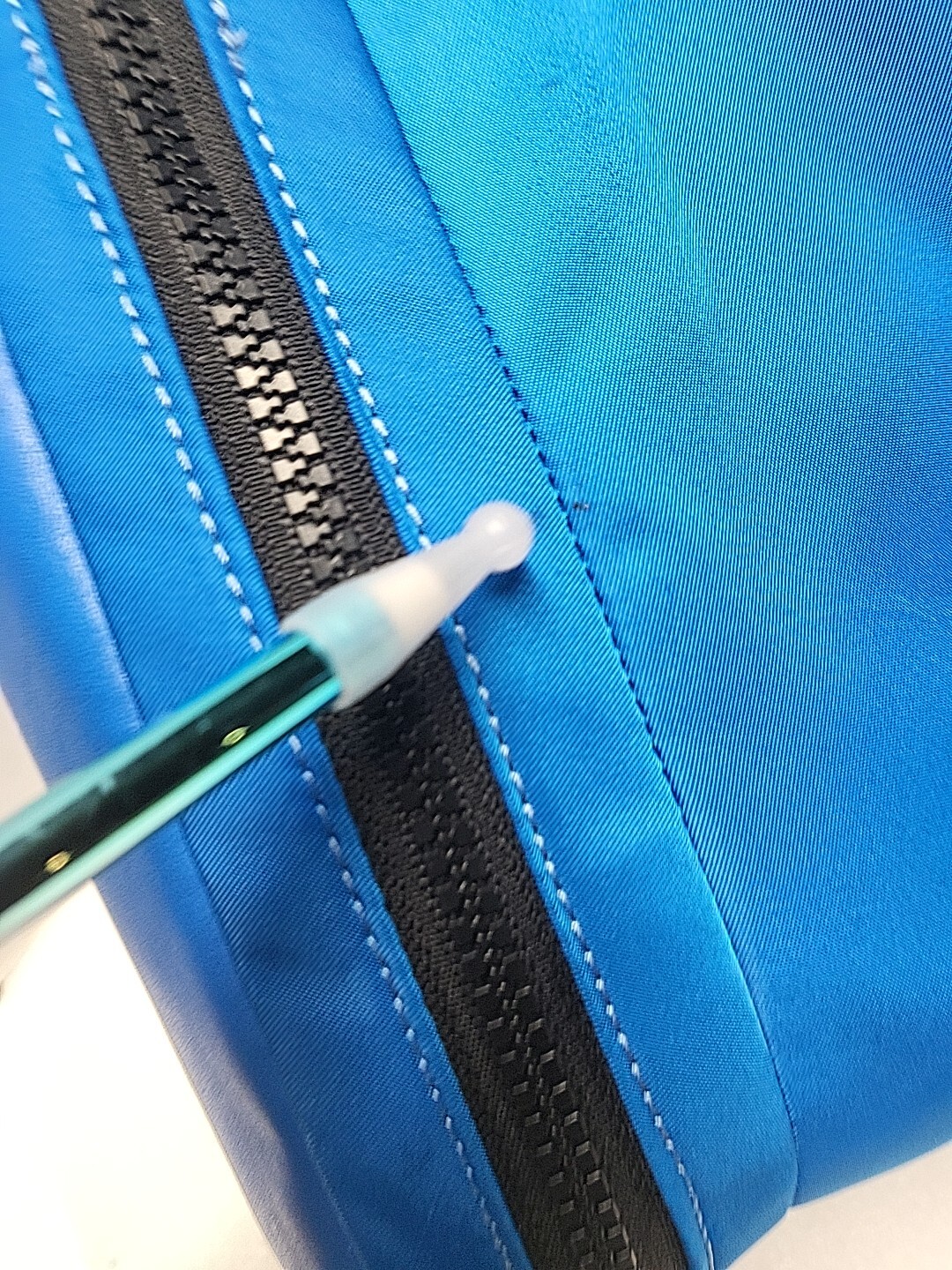Coach Max Gym Bag Nylon Travel Duffle Bright Blue Black Trim C9835 MSRP $598 NWT