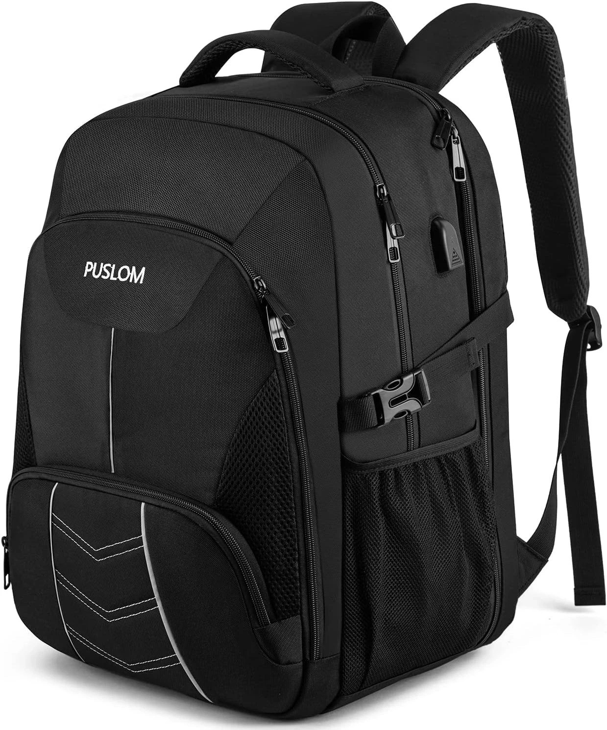 Extra Large Backpack for Men 55L,18.4Inch Travel Laptop Backpack with USB Chargi