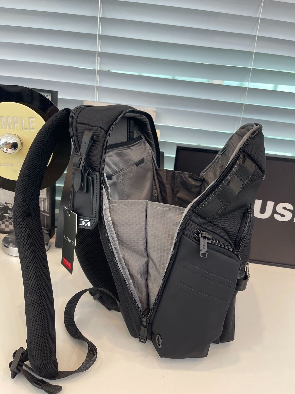 TUMI ALPHA BRAVO Navigation Backpack Business Sports Black New