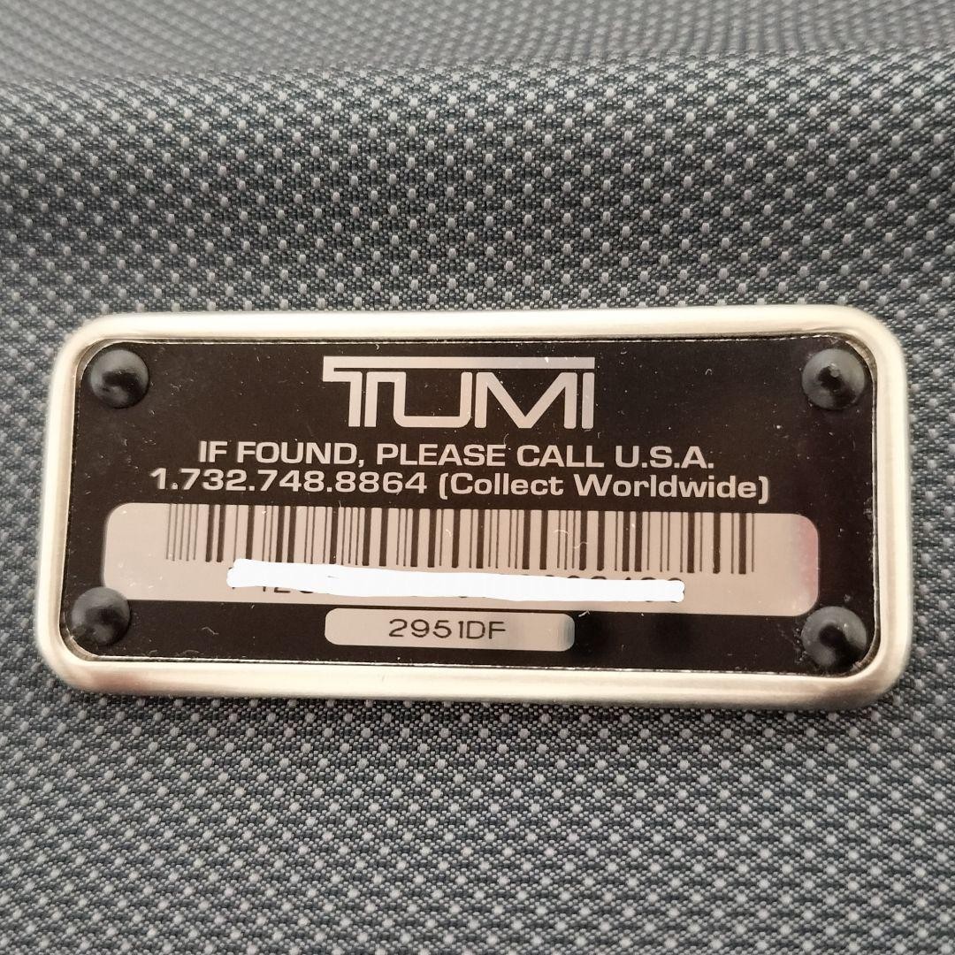 Tumi Formula T 2way Briefcase Circuit Leather FXT Black 40cm 30cm 12cm