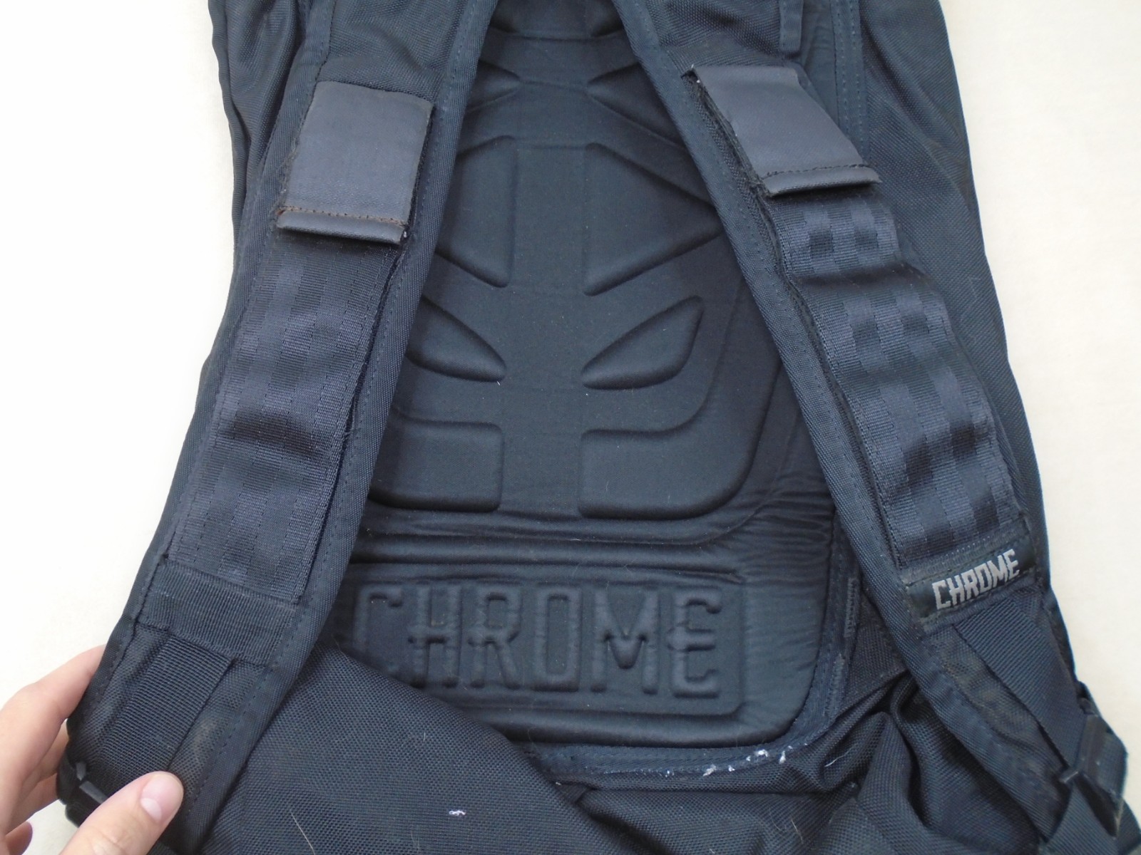 Chrome Industries Waterproof Soyuz Rolltop Backpack Laptop Bag Black