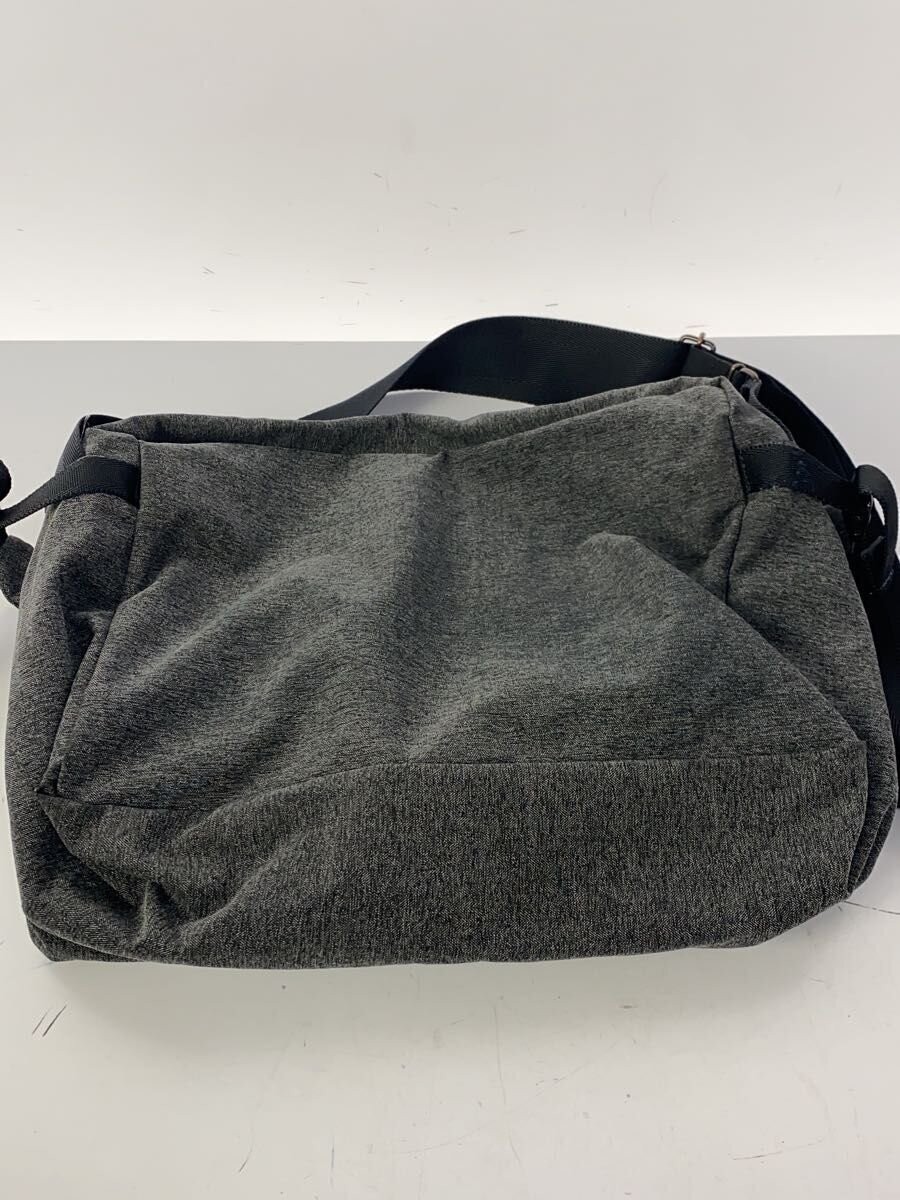 Authentic PORTER FUNCTION L Shoulder Bag Gray Unisex Small 3x22x34cm