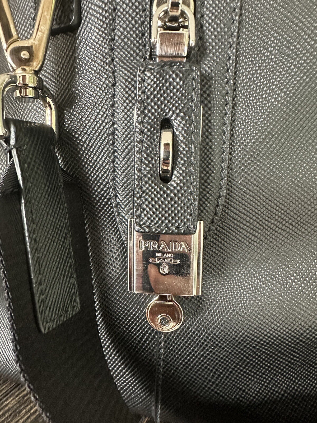 Prada Saffiano Leather Duffle Bag