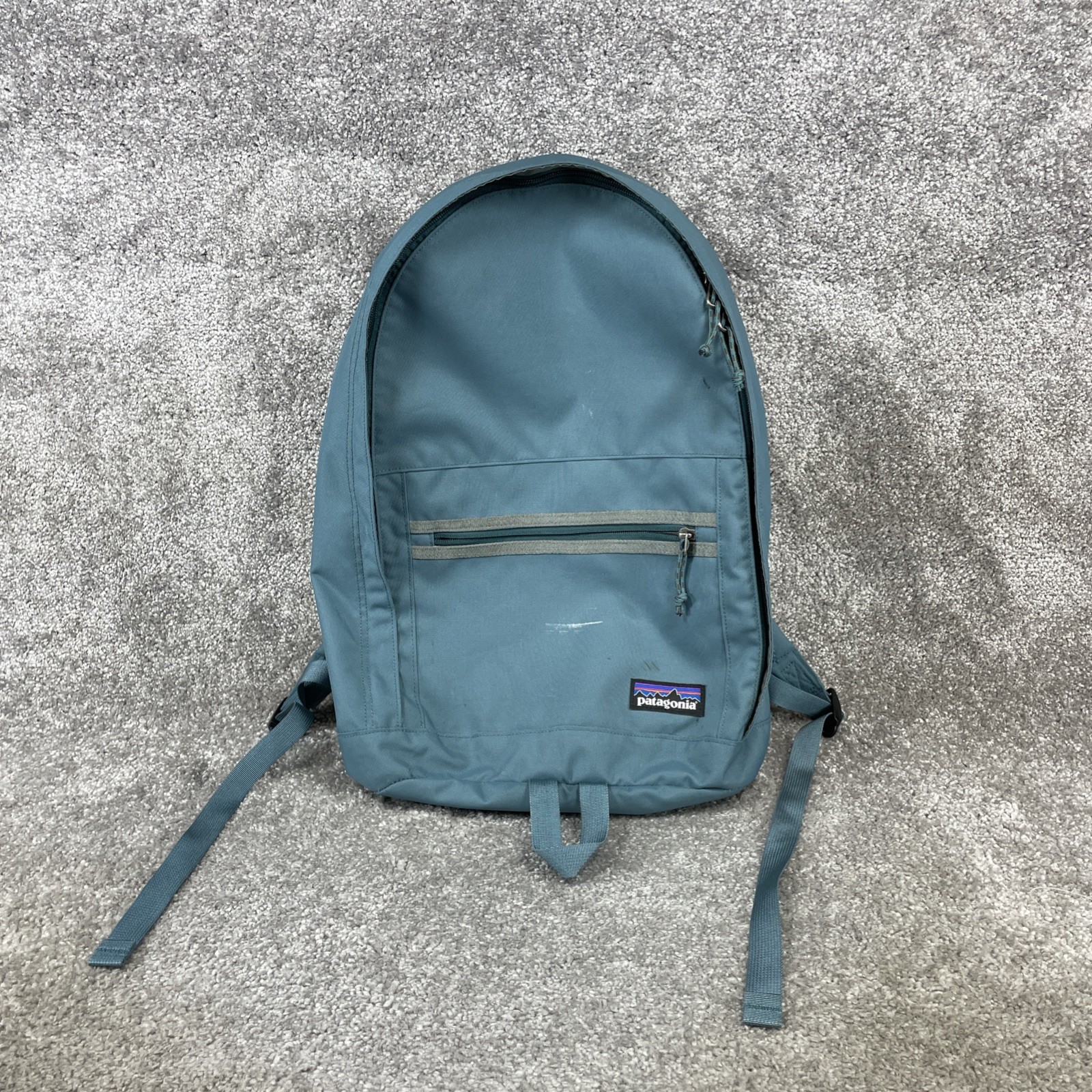 Patagonia Backpack Mens Arbor Daypack 20L Tasmanian Teal Outer Zipper Pockets