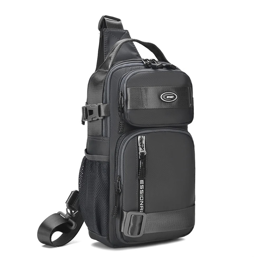 Fashion Men’s Chest Bag Casual Sports Wear-resistant Waterproof Scratch Resistan