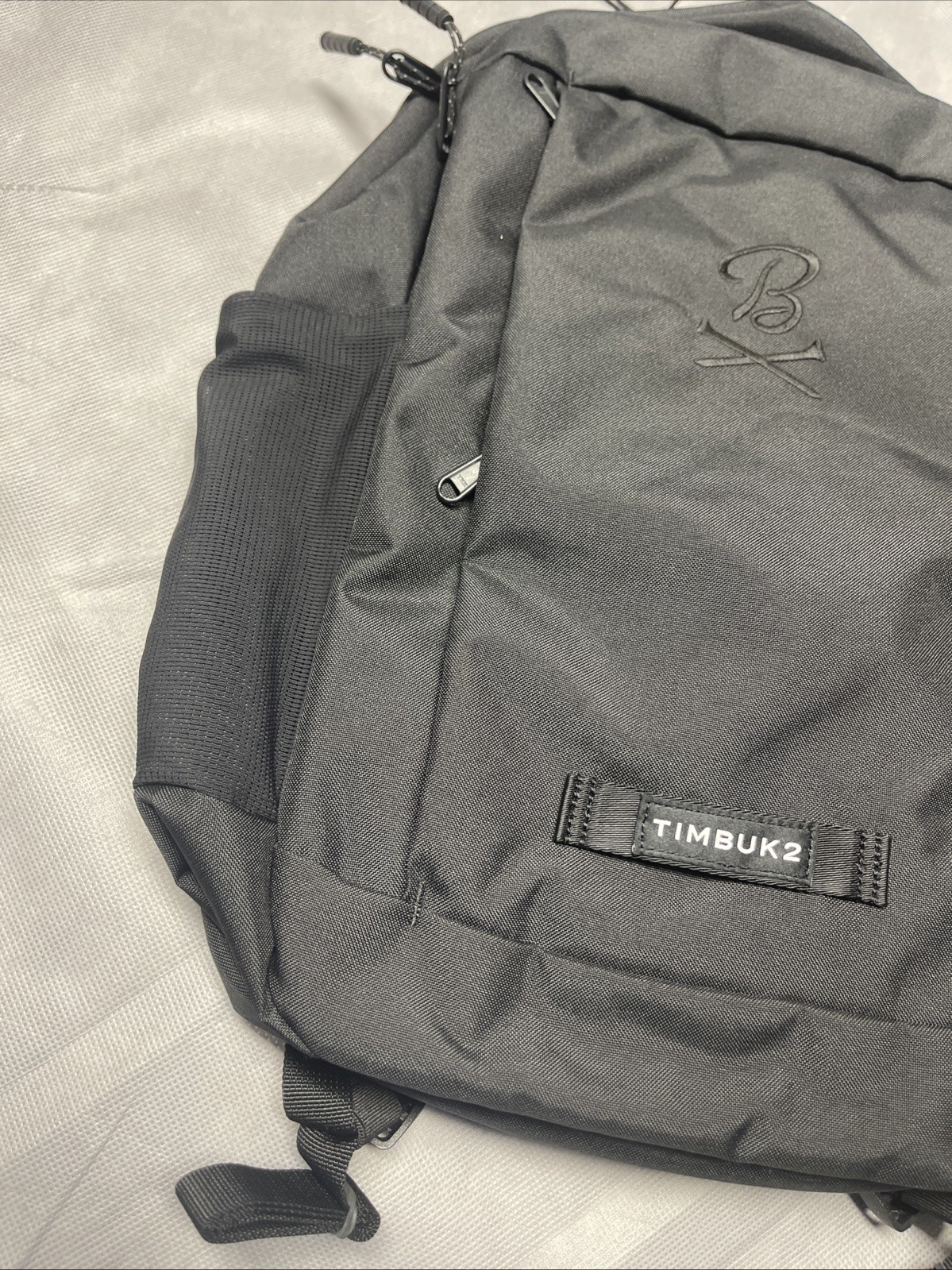NWT Timbuk2 Parkside Backpack in Eco Black Logo Embroidery