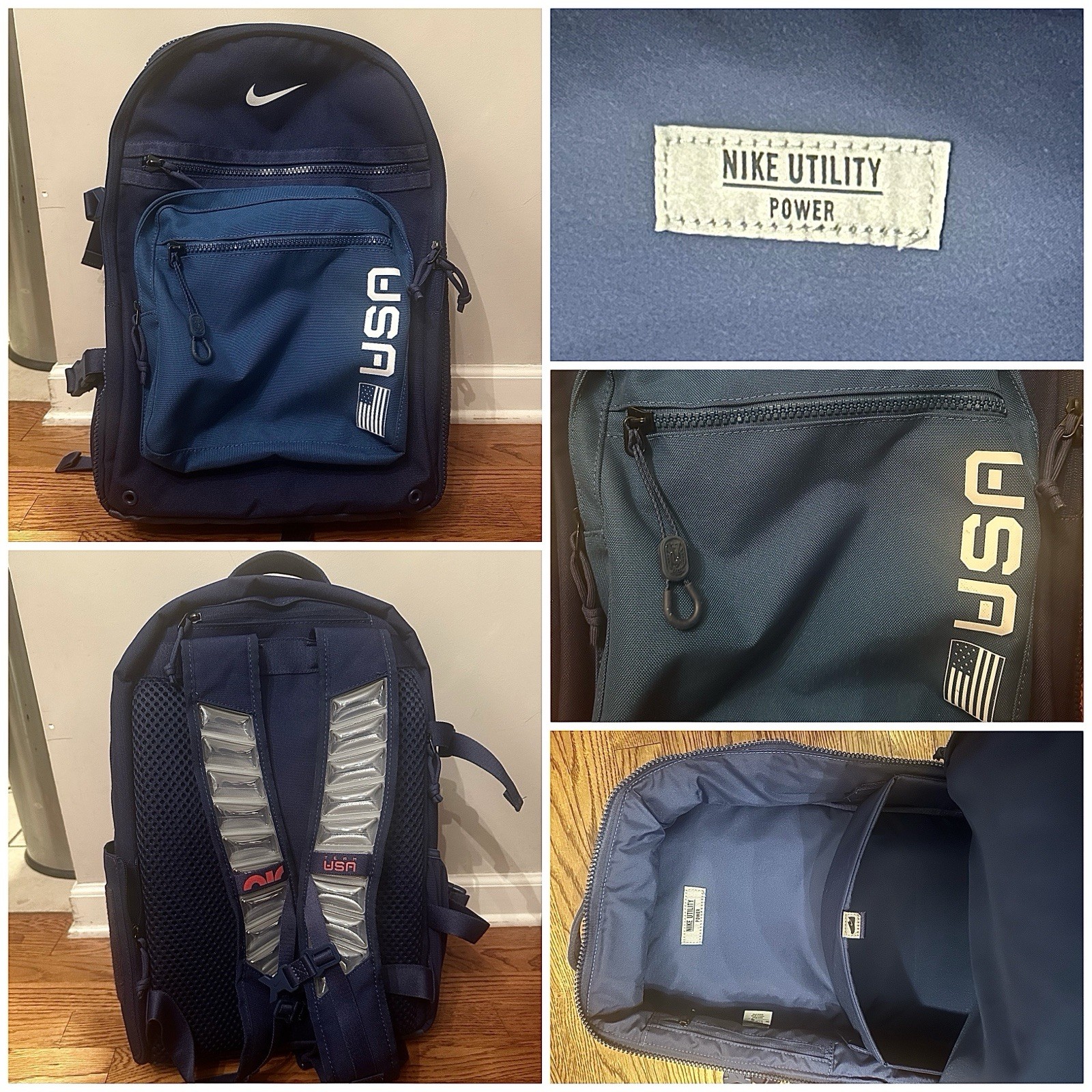 Team USA Team Issued Basketball Track Field Backpack Paris Exclusive Elite Nike
