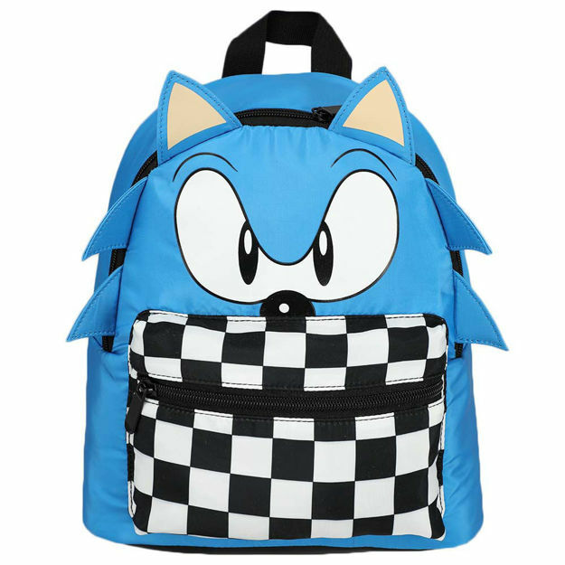 Sonic the Hedgehog Sonic Decorative 3D Mini-Backpack by Bioworld (New)