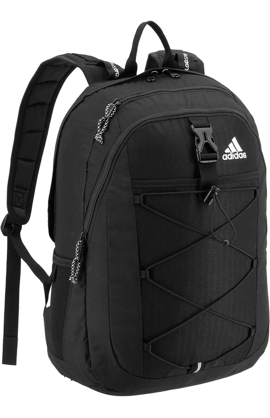 Adidas Ultimate ID Backpack Black School College Travel Bag Lifetime Warranty
