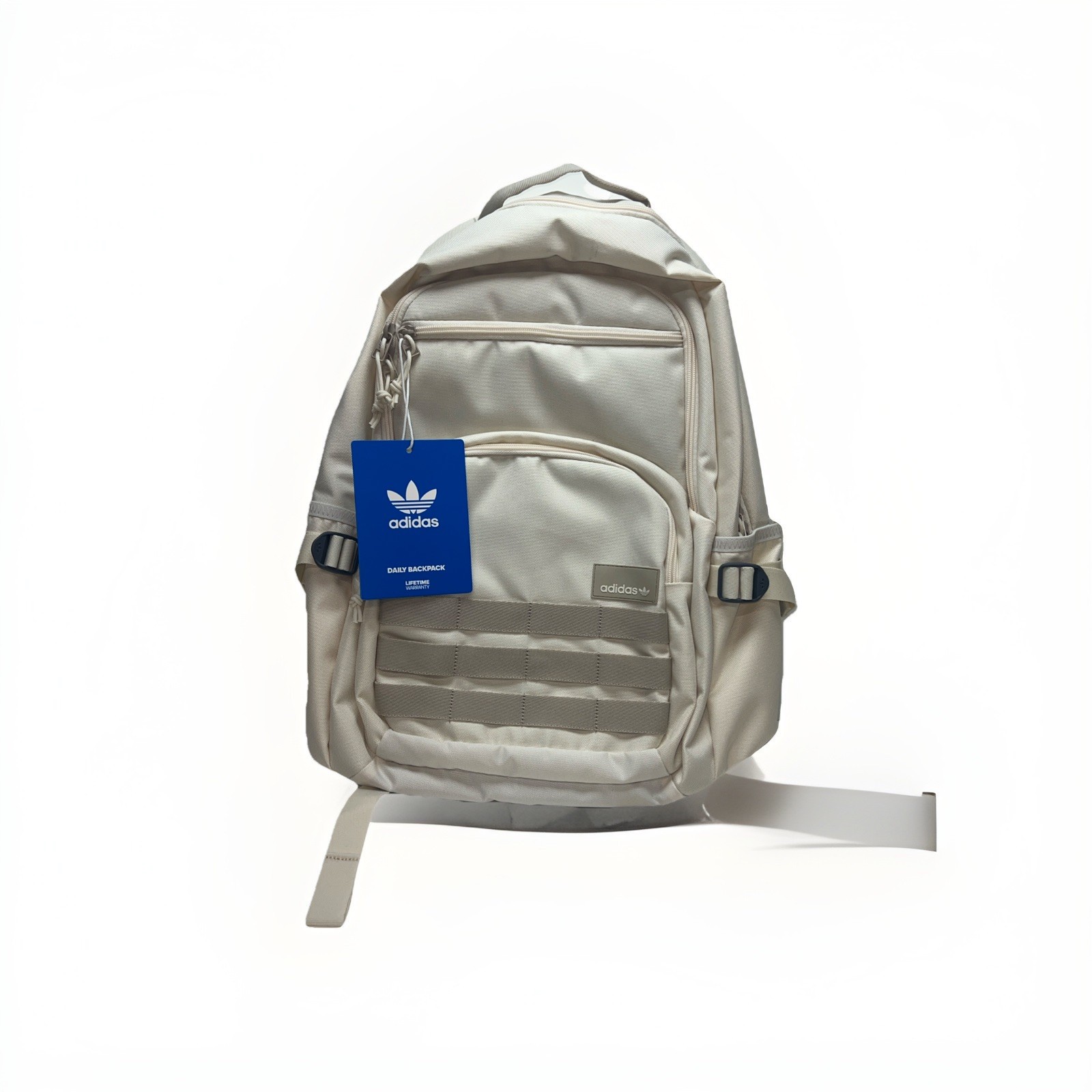 Adidas Originals Daily Backpack – Putty Beige Black NEW JK3427