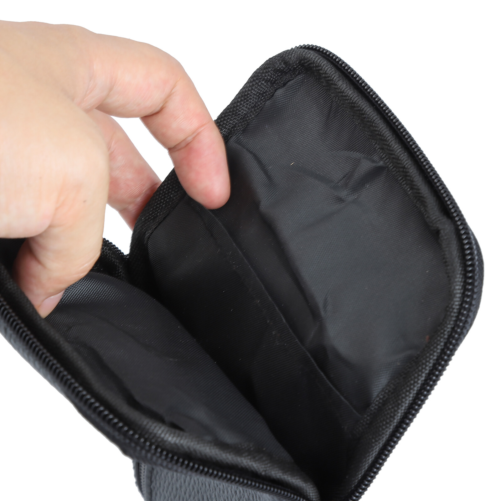 Men Women Leather Fashion Belt Bag Phone Shoulder Crossbody Waist Pack Handbag