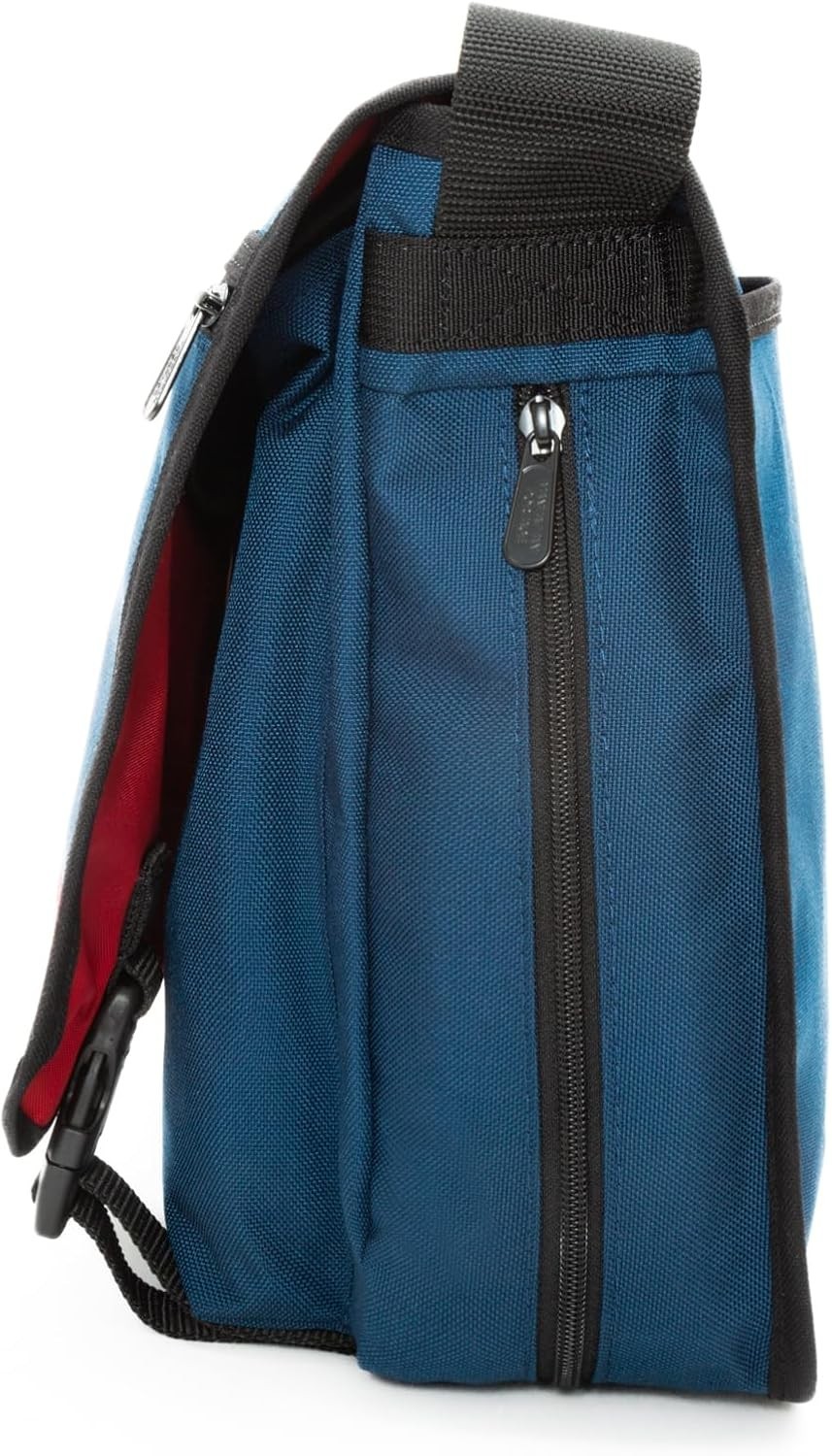 Manhattan Portage Europa Fabric Messenger Bag, Navy (1440Z NVY)