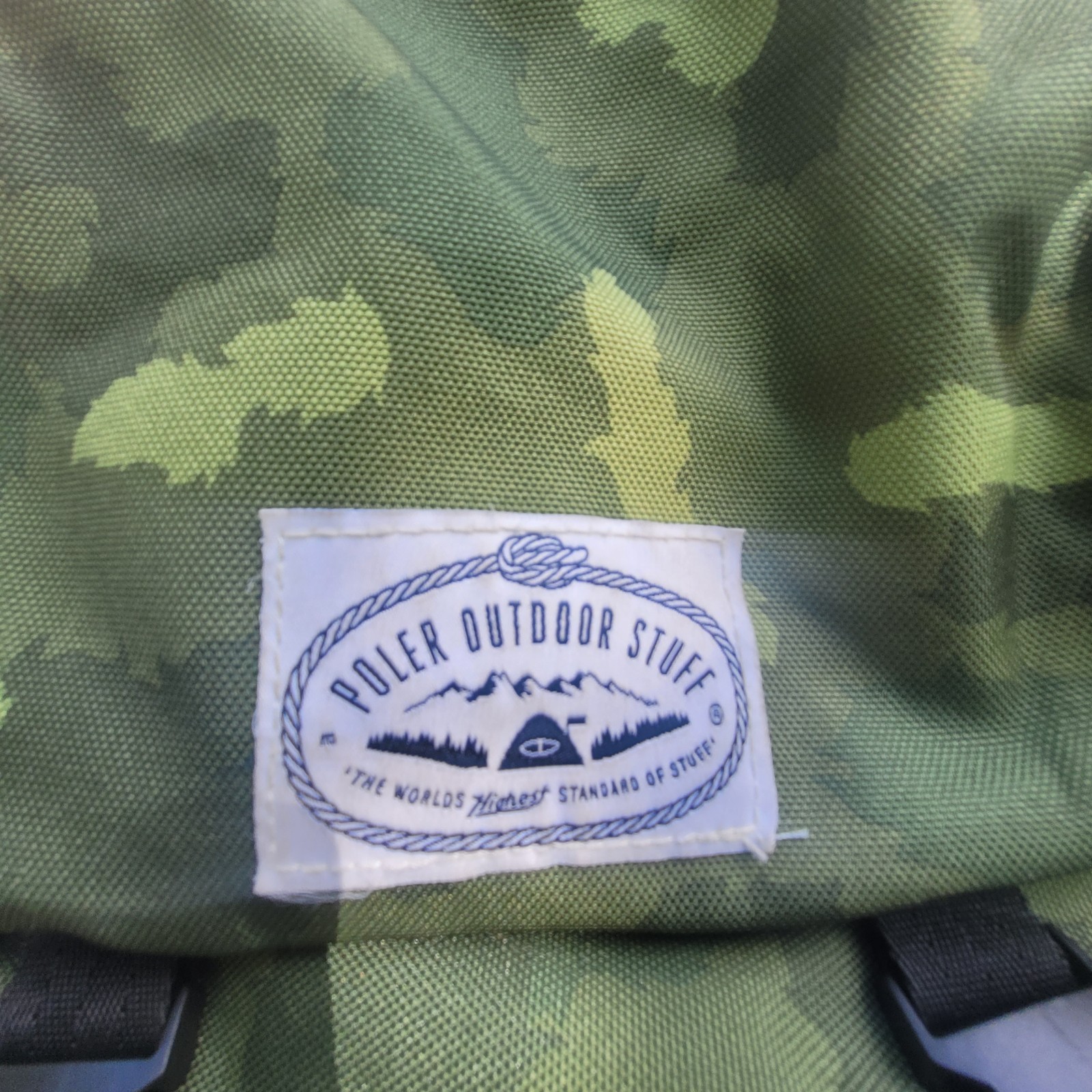 POLER OUTDOOR STUFF Classic Rucksack Polyester Campvibes Green Camouflage