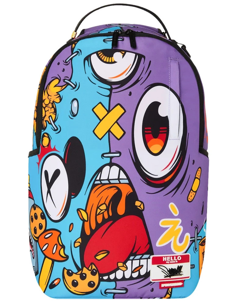 Sprayground SH11NA01 BEYOND SHARK Backpack🔥New Black Large Bookbag School Bag