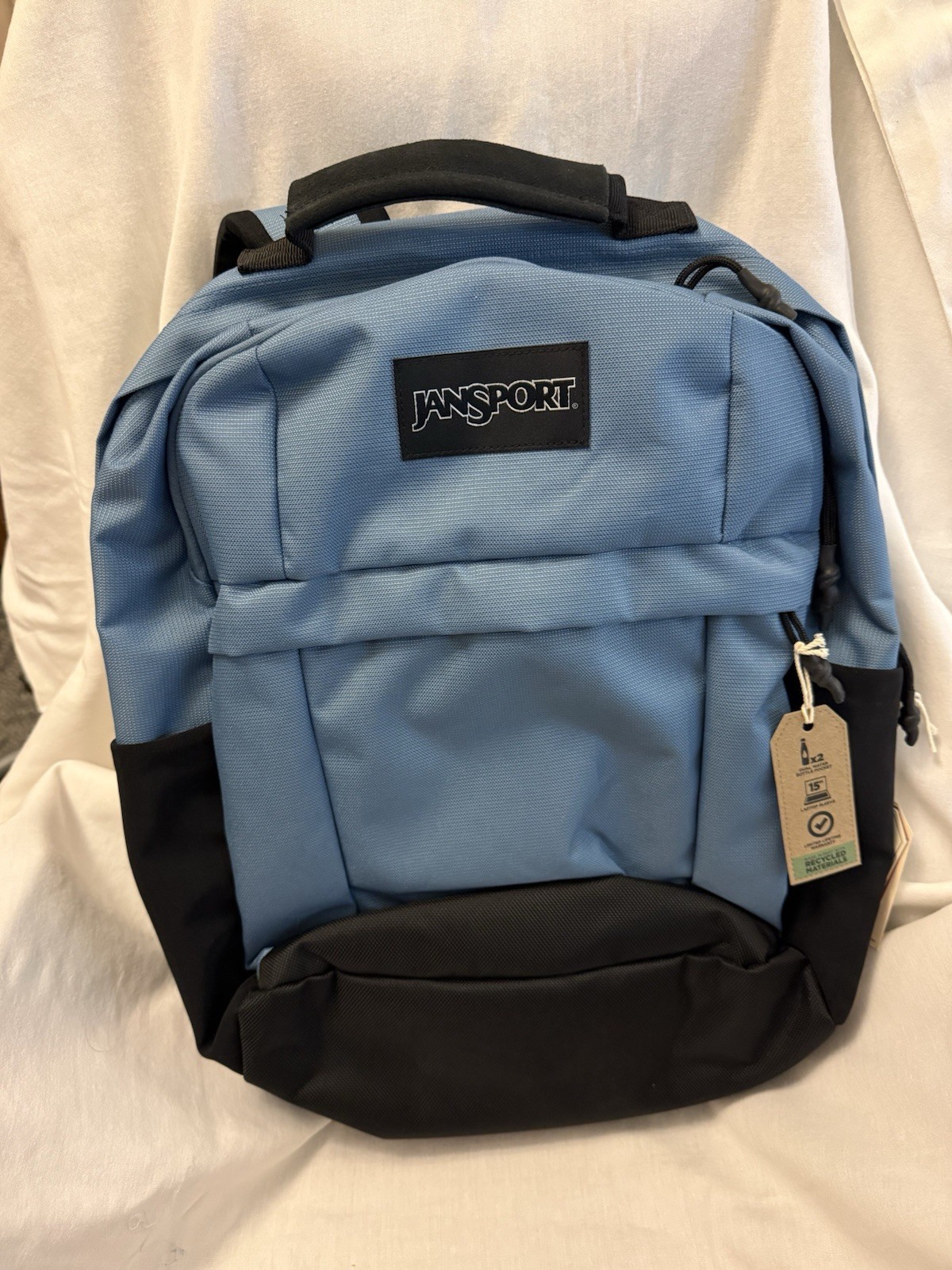 New ~ JanSport Landings Pack/Backpack 15″ Laptop Pocket ~ Elemental Blue