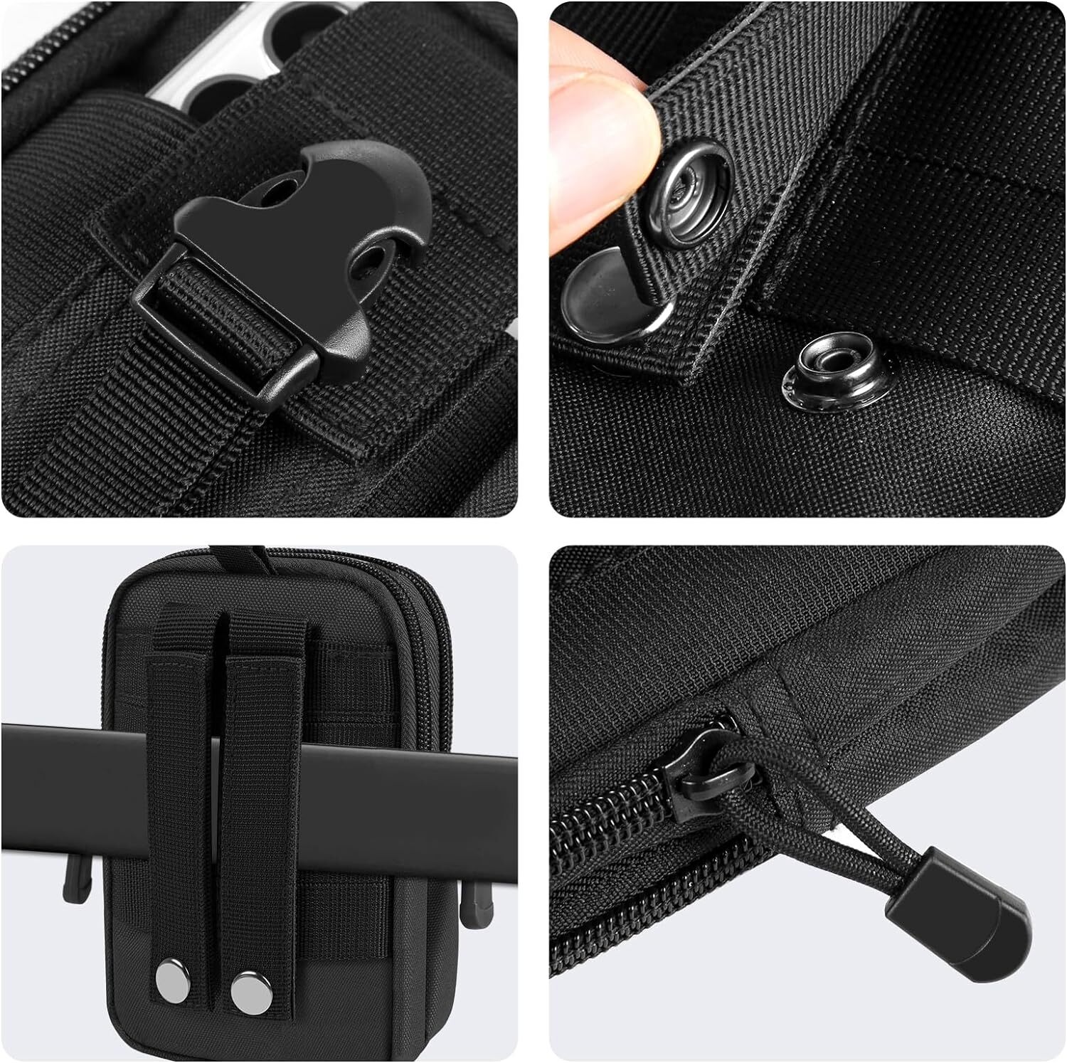Tactical Molle Pouch Bag EDC Utility Gadget Waist Bag Outdoor Camping Hiking Bag