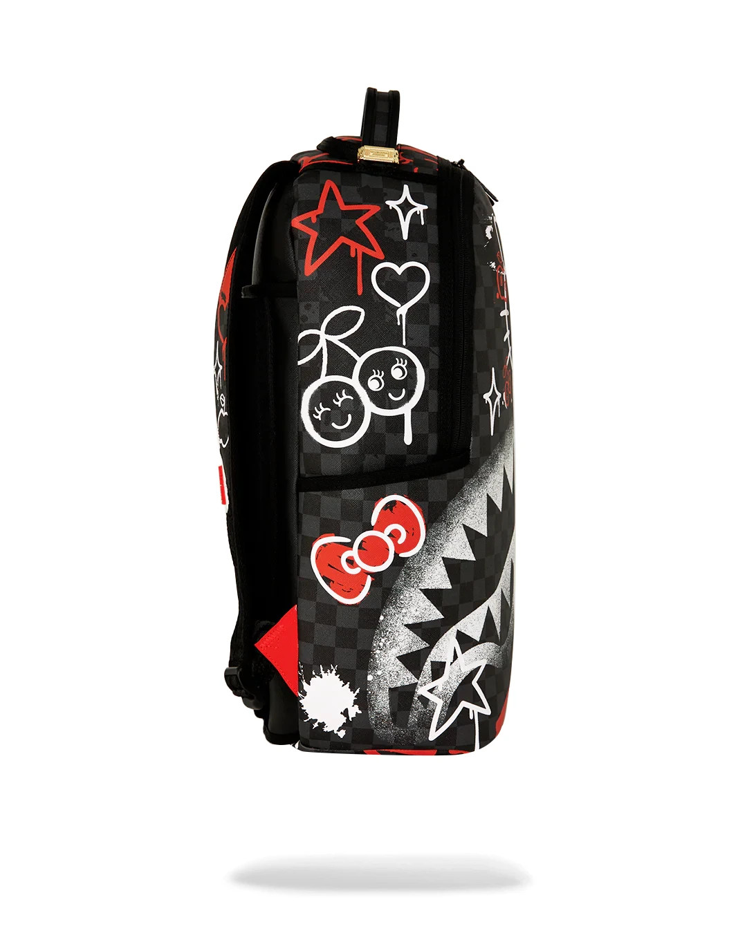 Sprayground Hello Kitty FRESH PAINT Backpack🔥New Black Kids Bookbag School Bag