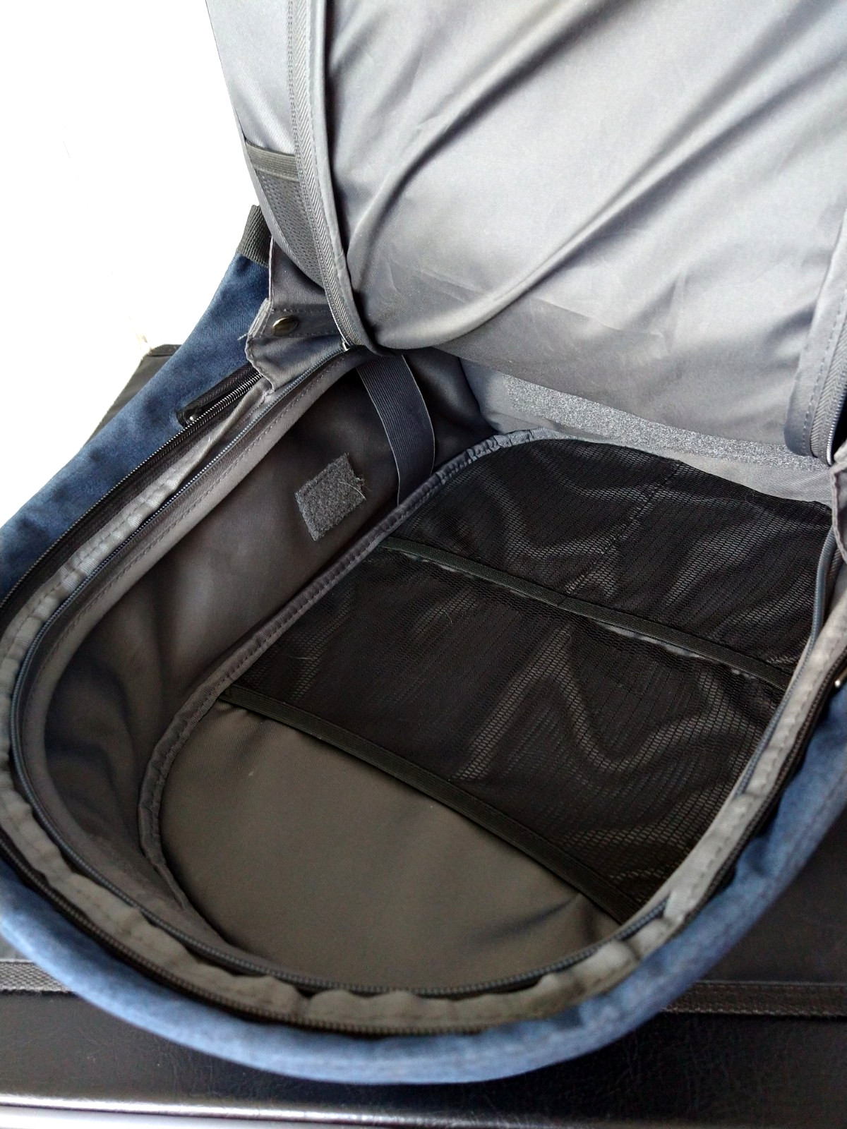 XD Design Backpack Bobby BLUE Anti Theft Travel Laptop USB Port/RFID Stash Area