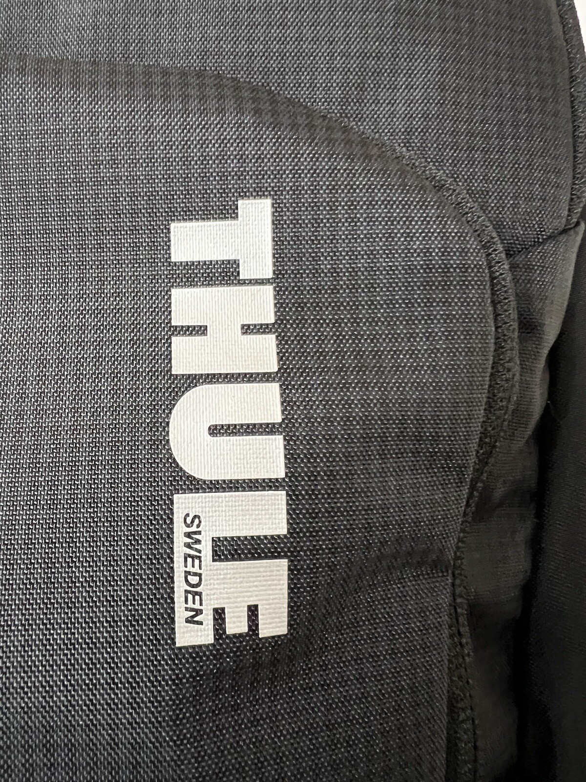 New Thule Sweden Achiever 17” College, Travel, Work, Laptop Black Backpack