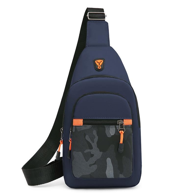 Men’s Chest Bag Crossbody Sling Backpack Large Capacity Sports Travel Bag