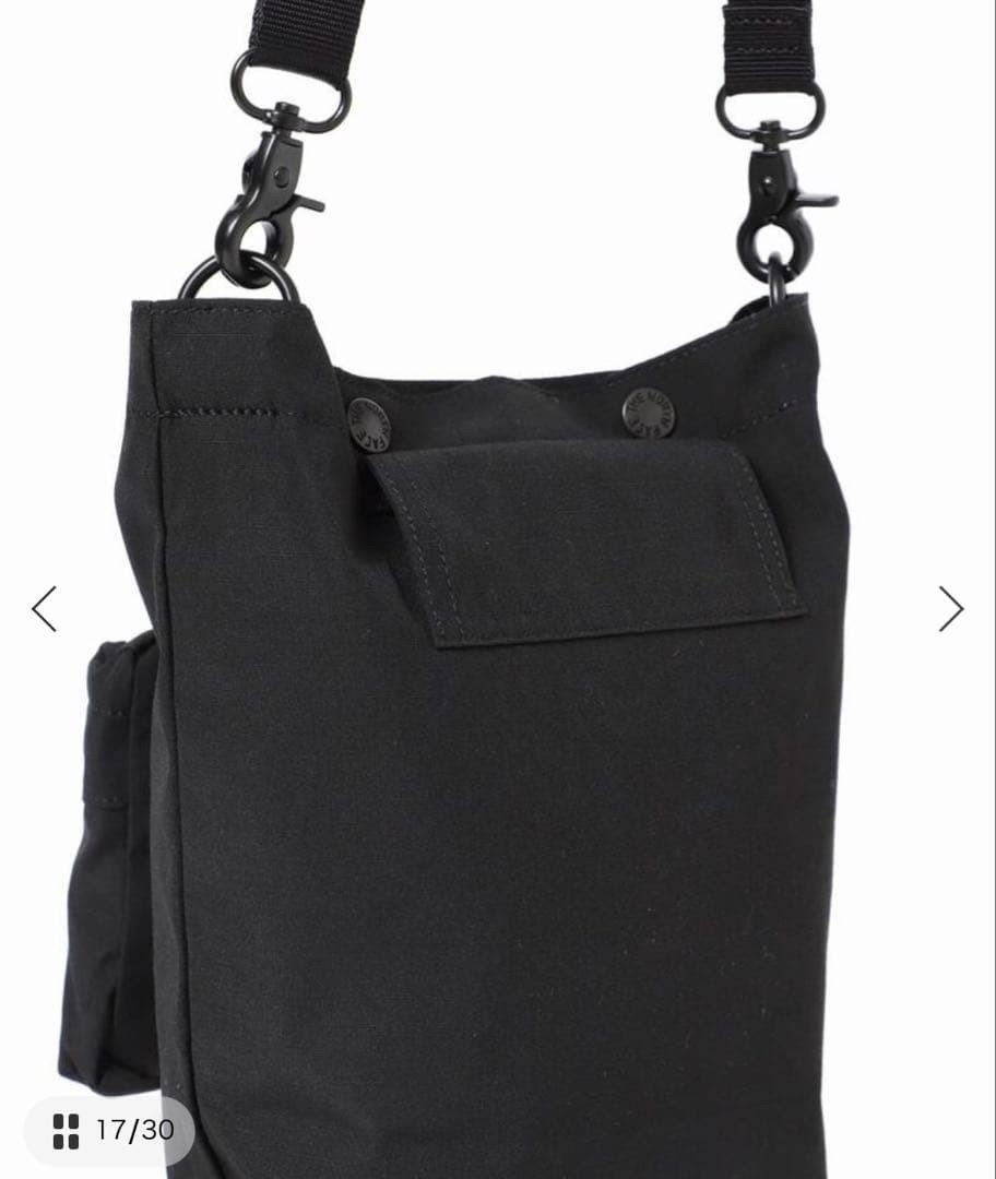 (ASK availability first) THE NORTH FACE PURPLE LABEL Shoulder Bag Black NEW