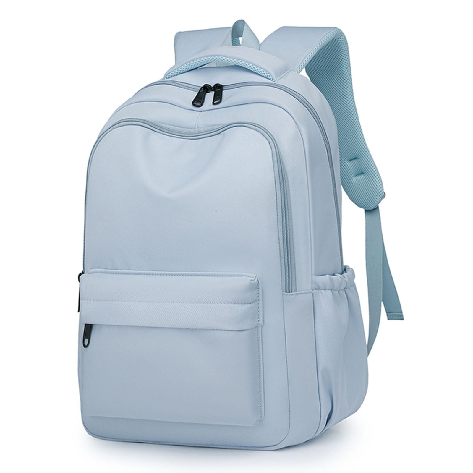 Cute College Backpack School Aesthetic Backpack Teen Girls Laptop Bookbag Blue