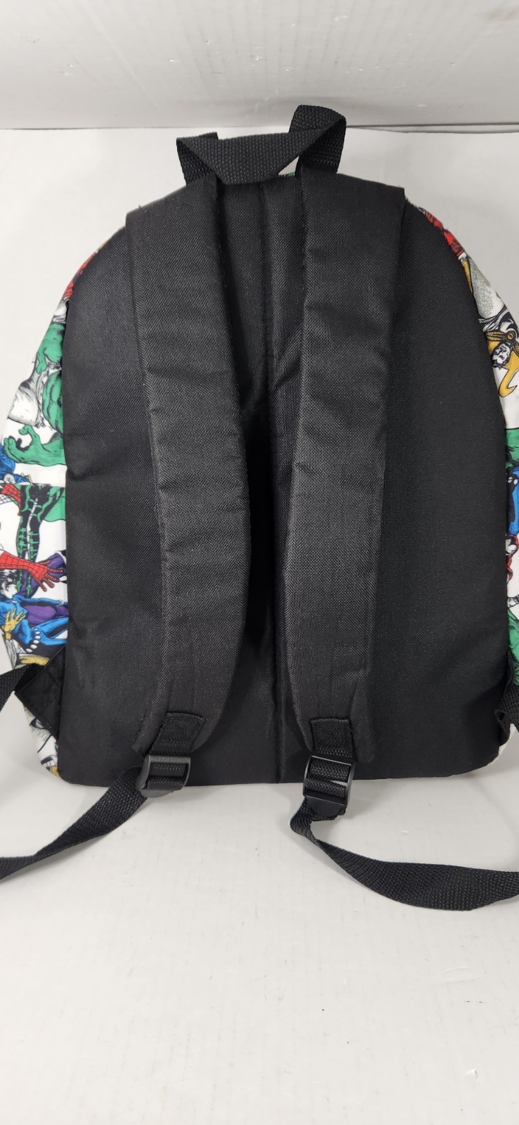 Marvel Comics Avengers 16″ Backpack With Spiderman, Ironman, Hulk, And Many More