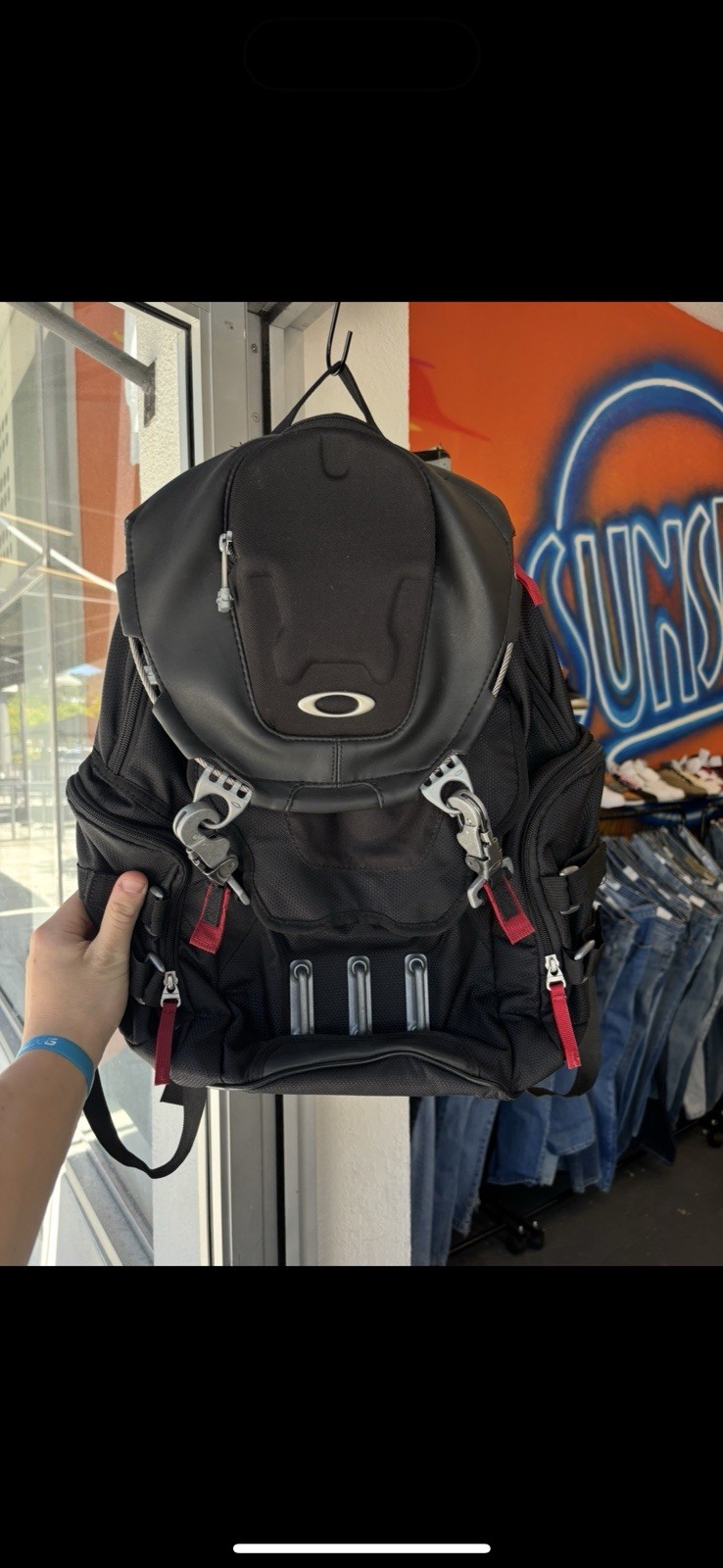 Oakley Software Kitchen Sink Backpack Canvas Black