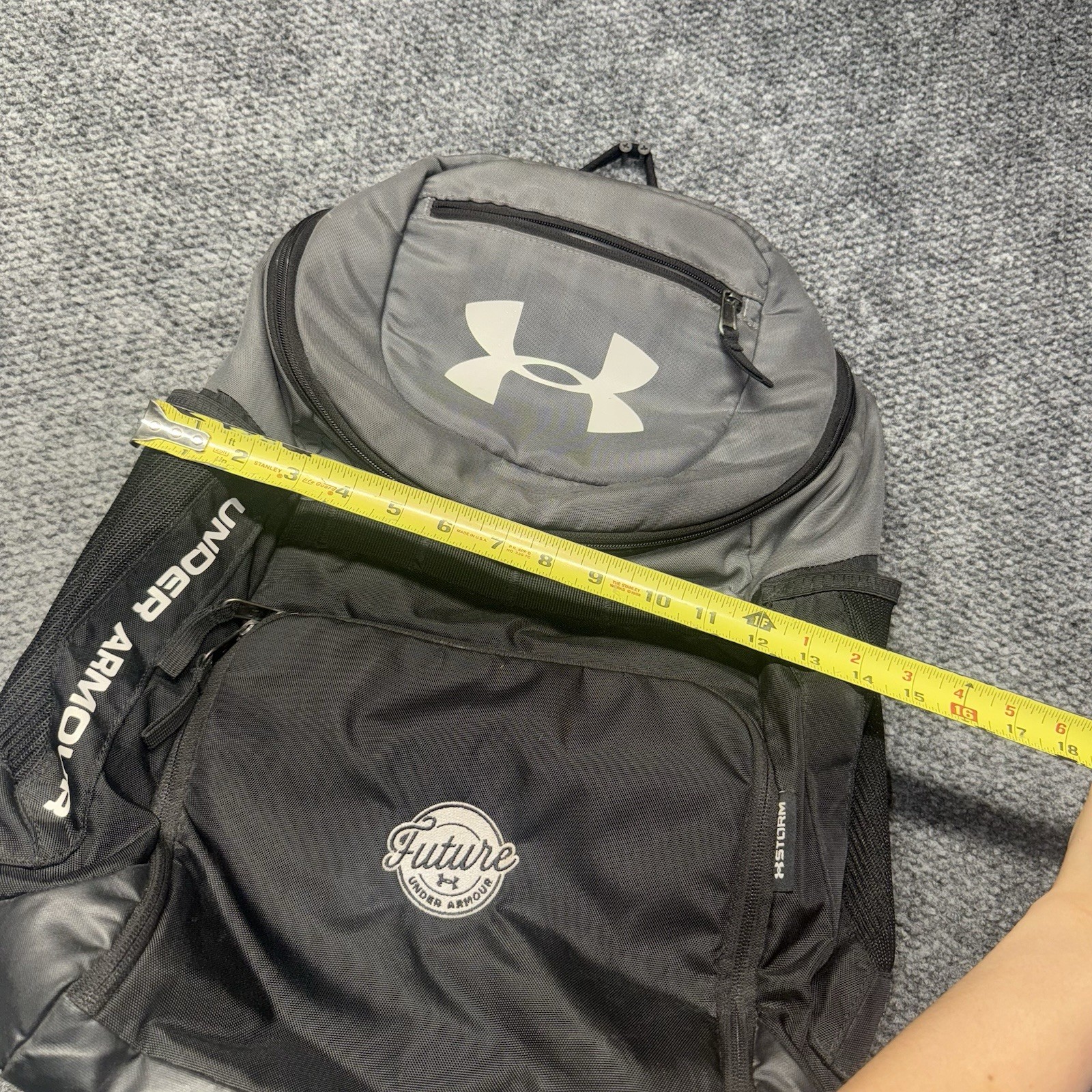 Under Armour Undeniable Pro Backpack Black Unique future Patch Basketball Sports