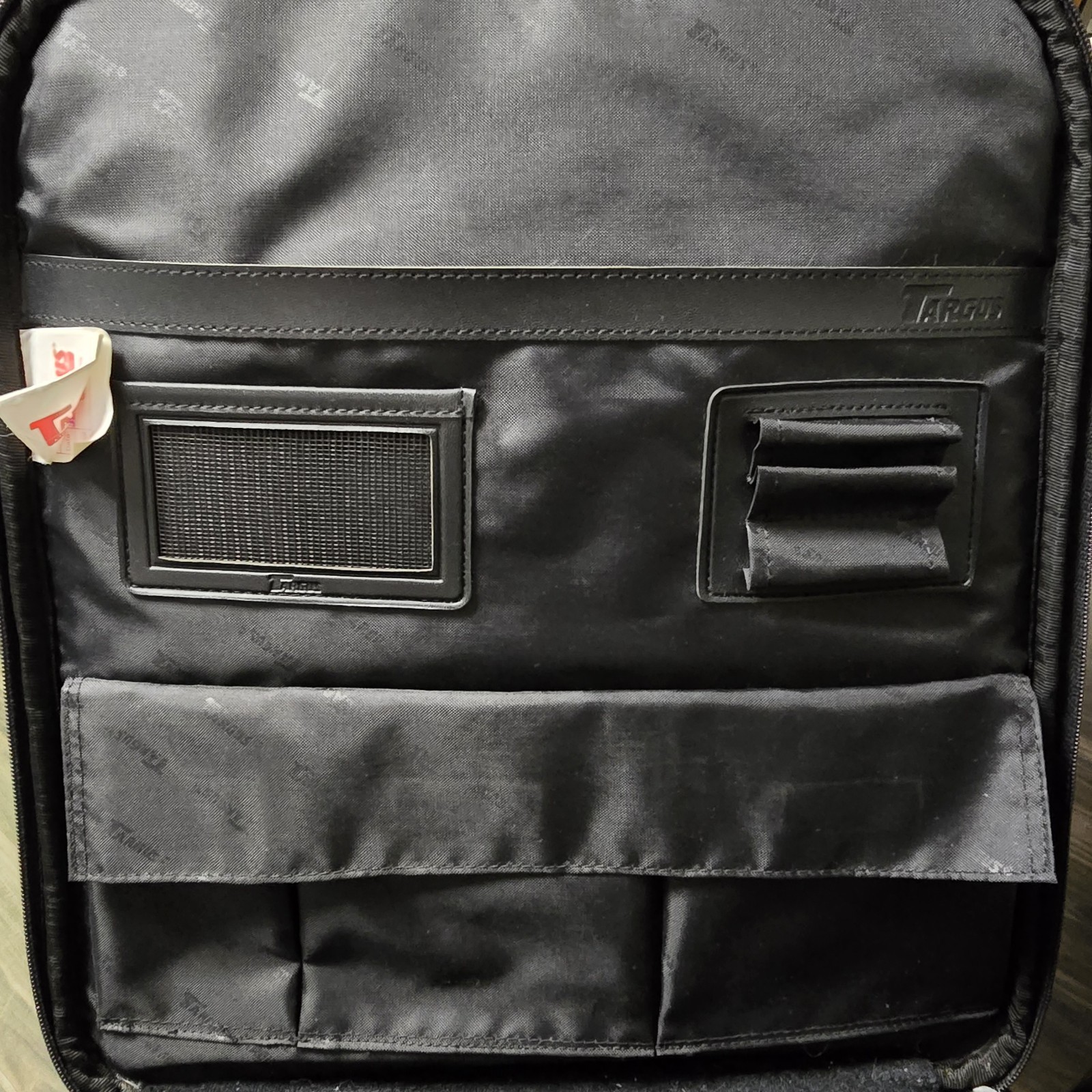 Vintage Targus CCB1 Black 15″ Padded Notebook Laptop Commuter Backpack Nice EUC